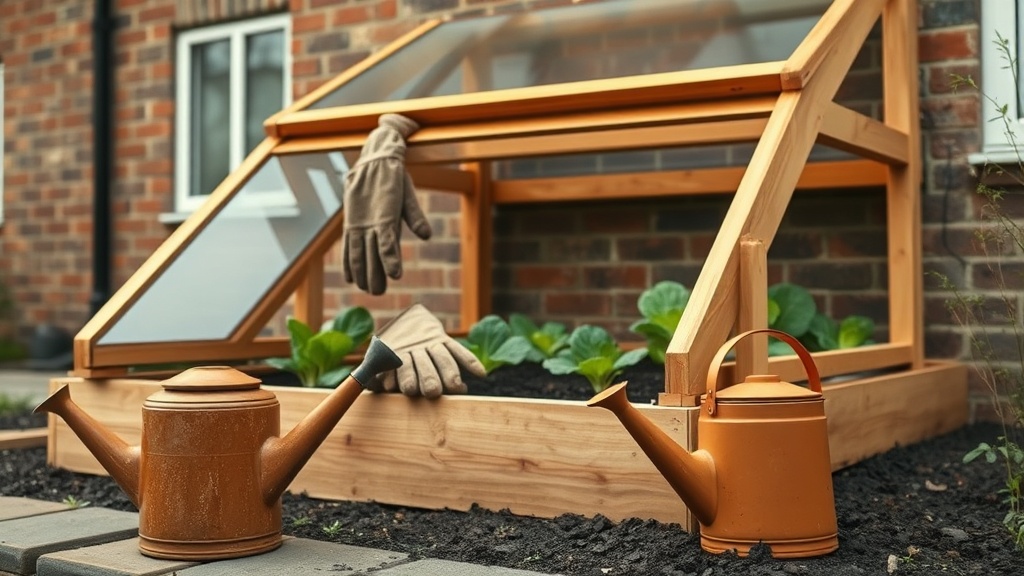 Cold Frame Placement UK: South-Facing, Drainage & Spacing