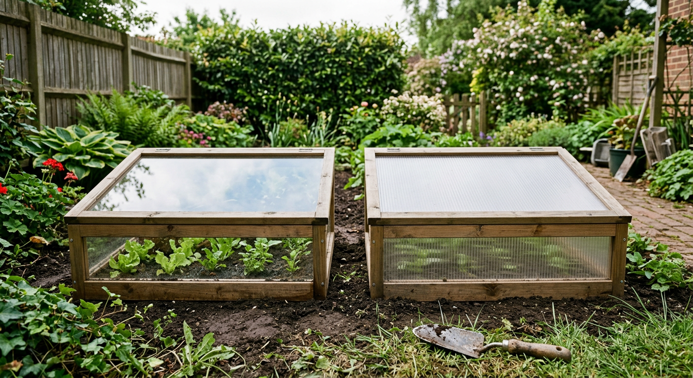 Glass or Polycarbonate: UK Gardeners' Dilemma